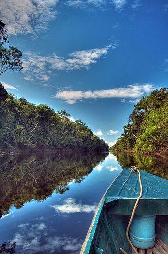 Marañón river by boat - Sam Corporations