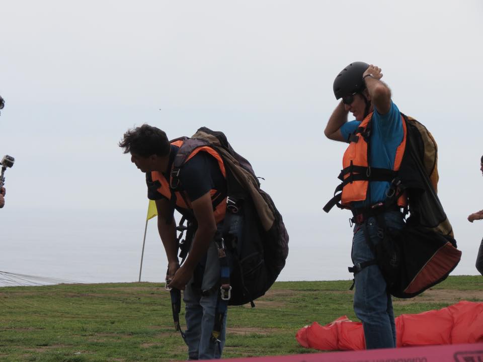 preparing for PARAGLIDING - Sam Corporations