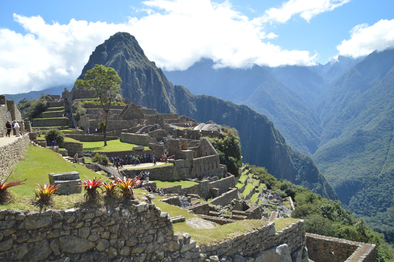 Machu Picchu Inca city with SAM Corp