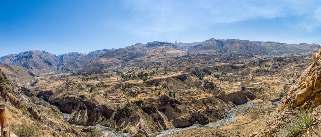 Colca Canyon trek in Arequipa.
