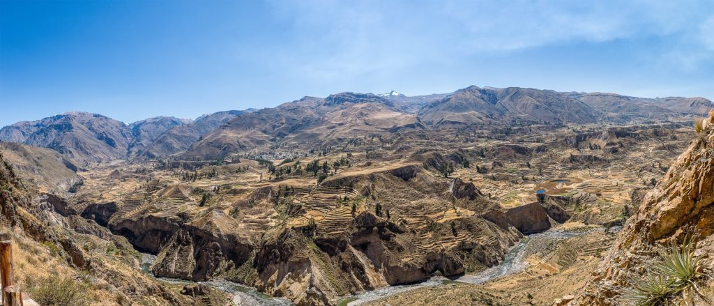 Colca Canyon trek in Arequipa.
