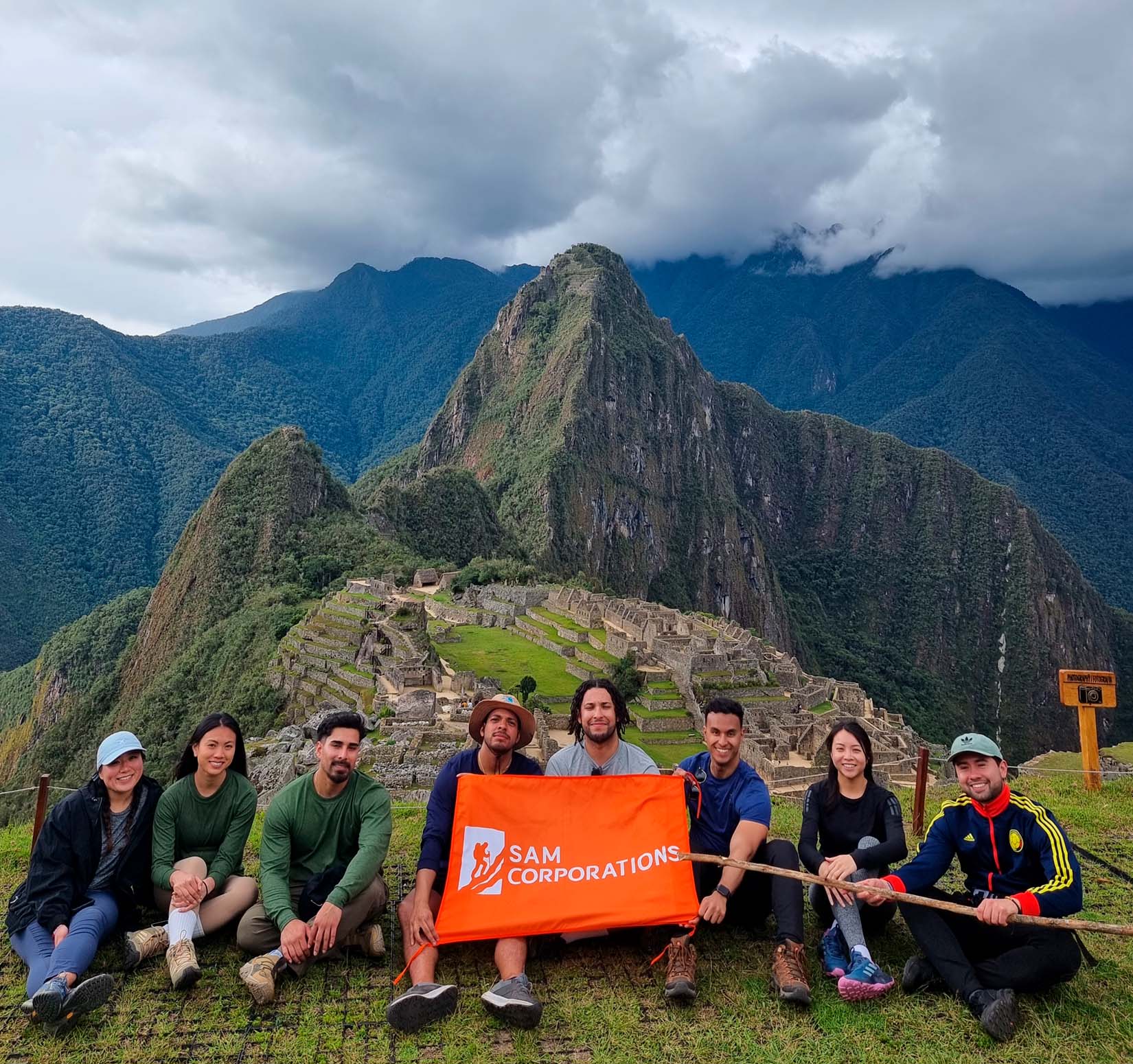 Machu Picchu Inca city with SAM Corp
