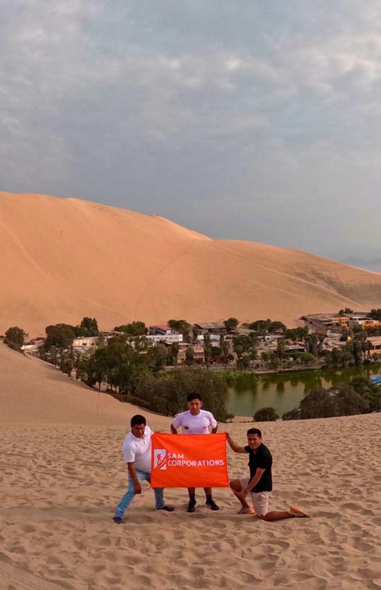 huacachina oasis - Sam Corporations