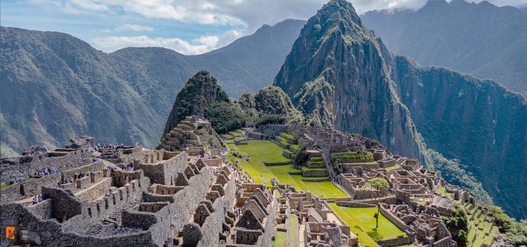 The guardian’s house or Guard House at Machu Picchu