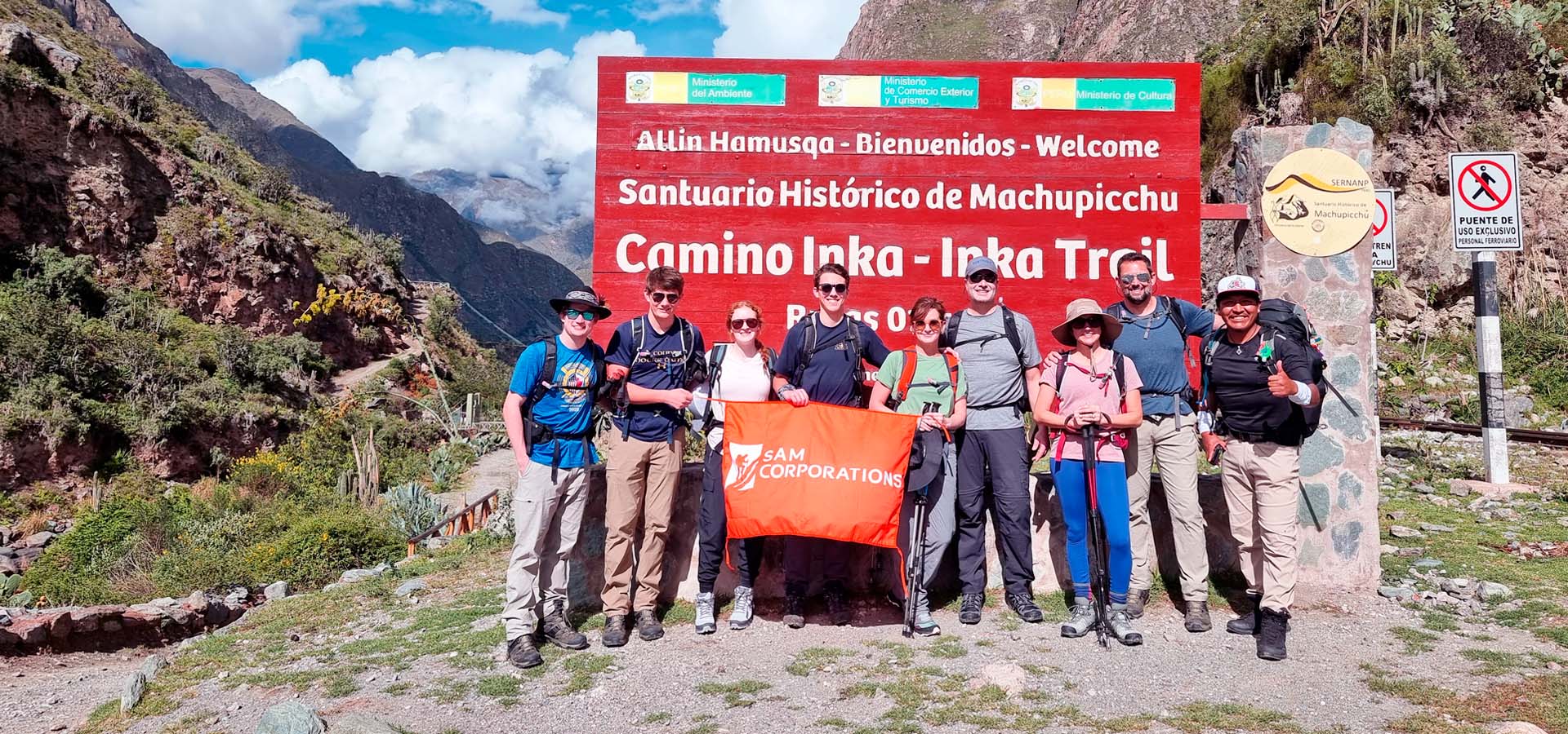 Inca trail to machu picchu - Sam Corporations