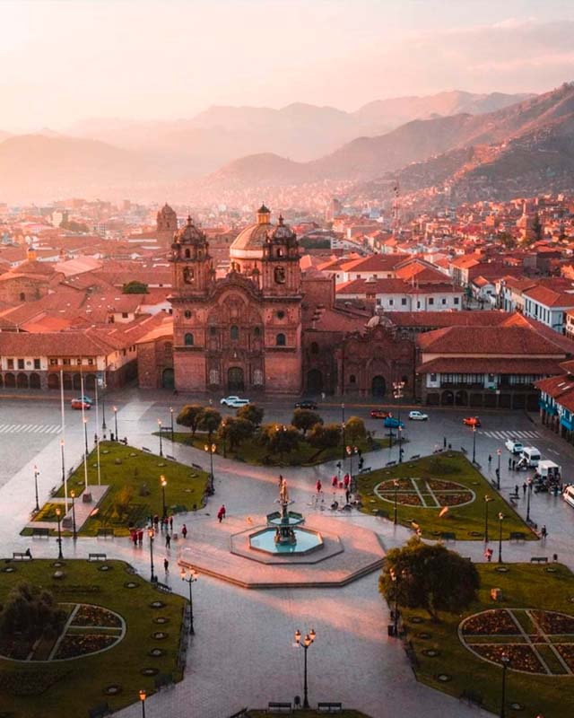 Plaza de armas de cusco - Sam Corporations